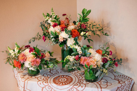 baby shower coral florals smaller