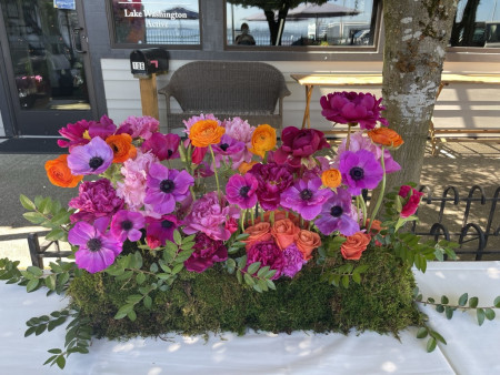 birthday focal floral